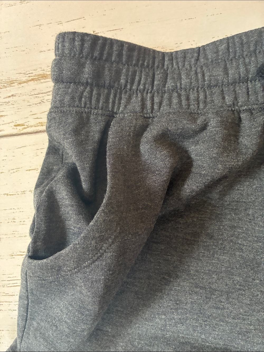 JoyLab Charcoal Gray Super Soft Athletic Drawstring Shorts, sz L, NWT - Picture 7 of 15